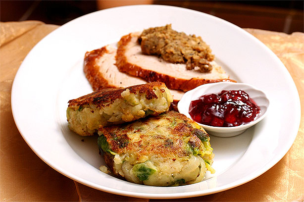 Shallot and Sprout Bubble and Squeak
