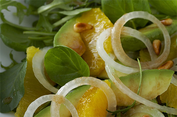 Avocado and Orange Salad
