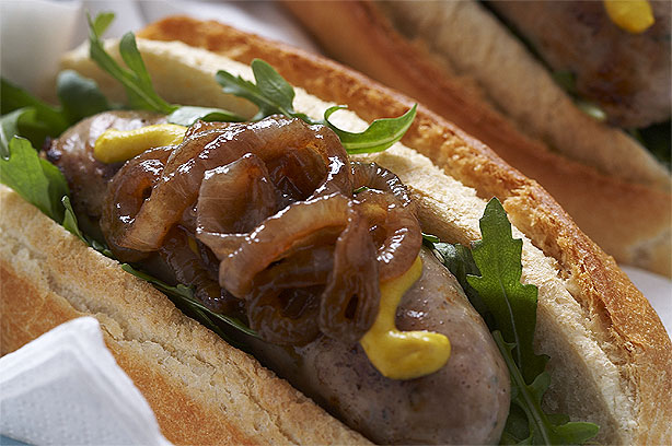 Hot Dog and Sweet Onion Relish