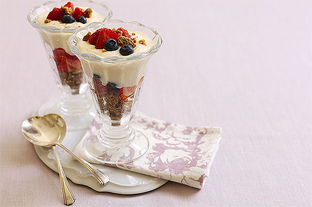 Fruity Italian sundaes Fruity Italian sundaes