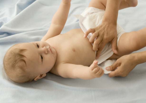 Baby Nappy change baby