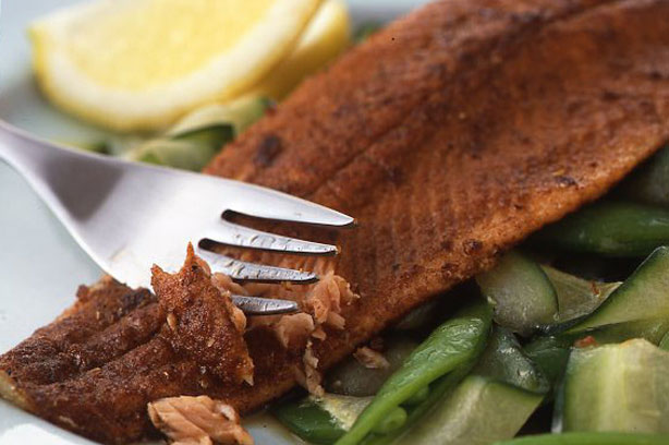 Trout fillets with Pea & Cucumber_CS