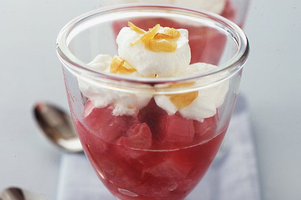 Rhubarb Mallows Rhubarb Mallows
