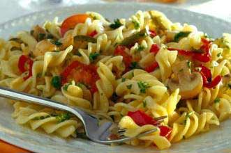 Roasted vegetable pasta