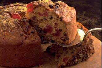 cherries fruit cake