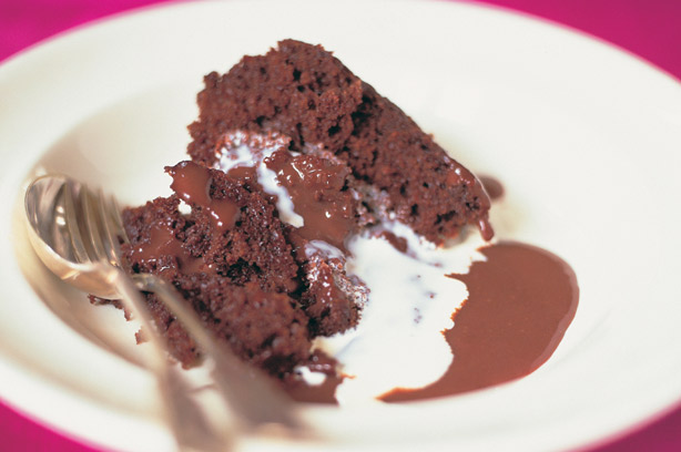 Old fashioned chocolate pudding