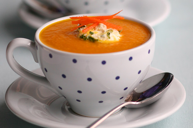 Carrot ginger soup Carrot ginger soup