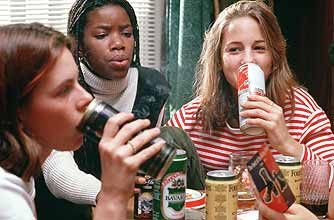 I noticed beer and wine missing drinking alcohol binge underage