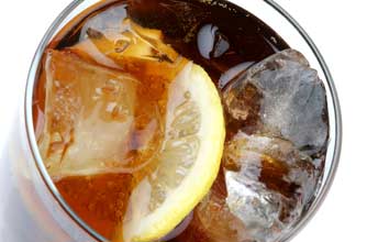 Glass of cola Glass of cola