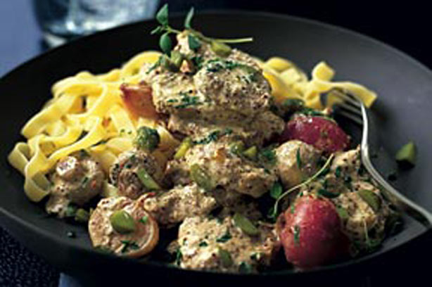 Pork stroganoff Pork stroganoff