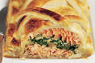 Salmon en croute Salmon en croute