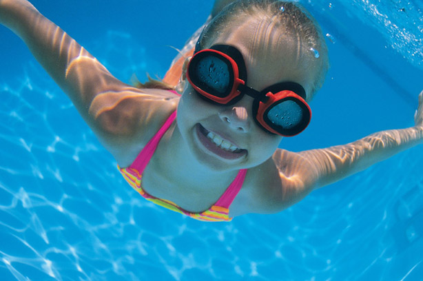 Child Swimming