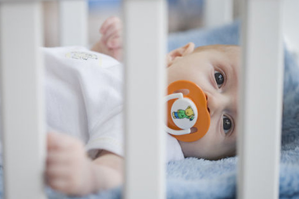 Babies The routine can wait dummy cot