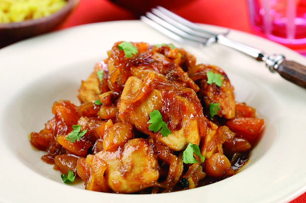 Fruity chicken curry