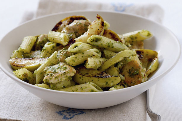 Chicken pesto penne