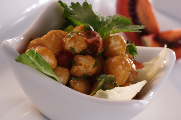 Chickpea and coriander salad Chickpea and coriander salad