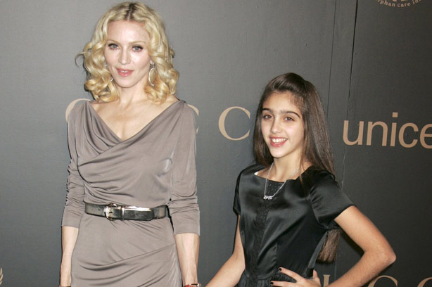 Madonna and Lourdes hold hands at charity bash Madonna and Lourdes hold hands at charity bash