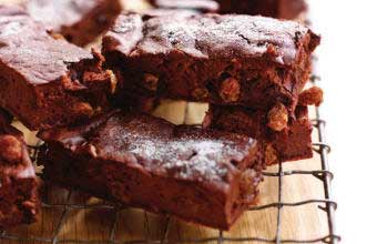 chocolate and sultana brownies