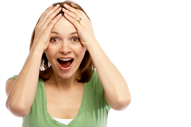 Woman surprised, wrong answer_Jupiter unlimited