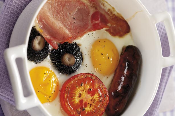 Easter baked breakfast