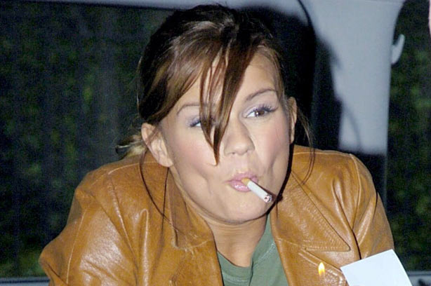 Kerry Katona smoking_rex