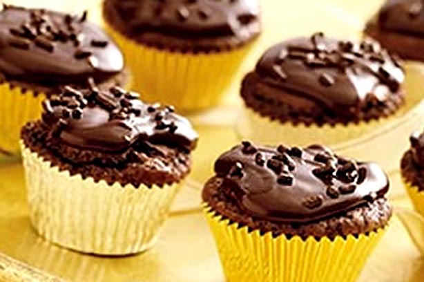 Chocolate party puffs
