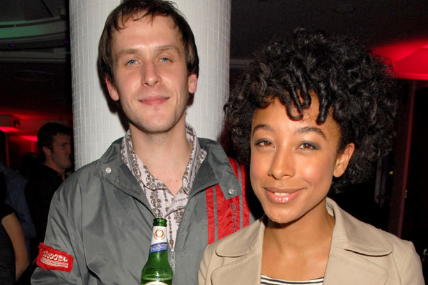 Corinne Bailey Rae with husband Jason Rae