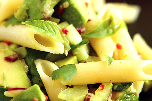 Avocado and pasta salad Avocado and pasta salad