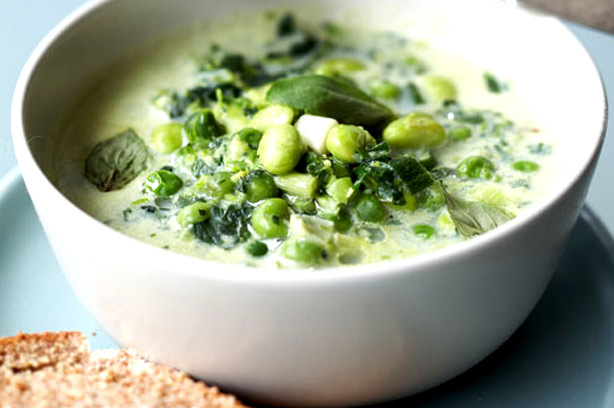 Soya bean and pea soup recipe Soya bean and pea soup recipe