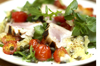 Grilled tuna salad
