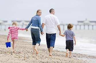 Family day out at the beach_ jupiter unlimited