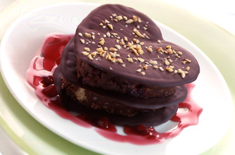 Chocolate Kirsch hearts Chocolate Kirsch hearts