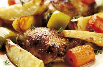 Mid week chicken roast