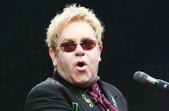 Elton John has had an ice-cream named after him