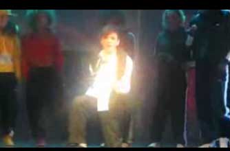 Watch George Sampson's West End debut
