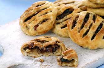 Florentine eccles cake