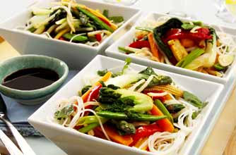Seven-veg stir fry Seven-veg stir fry