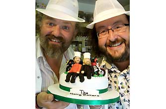 Hairy Bakers Episode 4, Celebration cakes_BBC Pictures