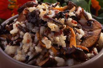 Wild mushroom risotto
