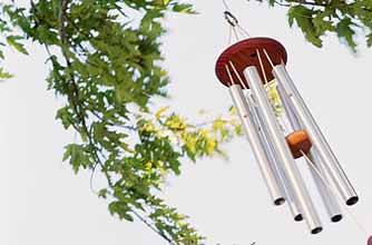 Windchimes are good Feng Shui