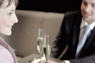 Couple on a date Couple on a date