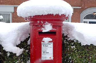 Christmas posting dates 2012