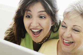 Women laughing Women laughing