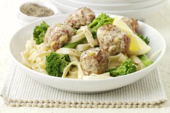 Lemon turkey meatballs
