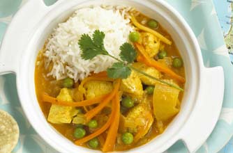 Annabel Karmel's fruity chicken curry Annabel Karmel's fruity chicken curry