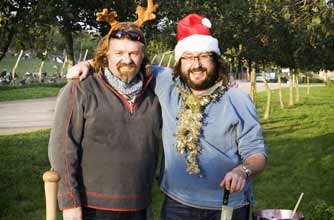Hairy Bakers' Christmas special_BBC Pictures