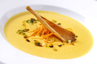 Sweet potato and vegetable soup