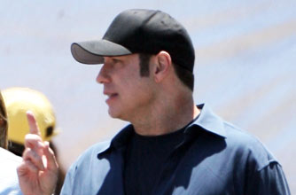 John Travolta on set_Rex