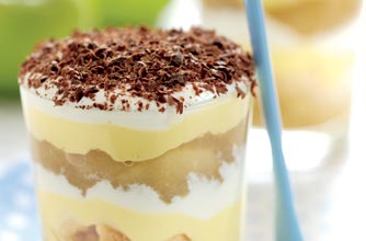 Phil Vickery's apple and yogurt fool
