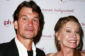 Patrick Swayze and his wife Lisa Niemi_Rex